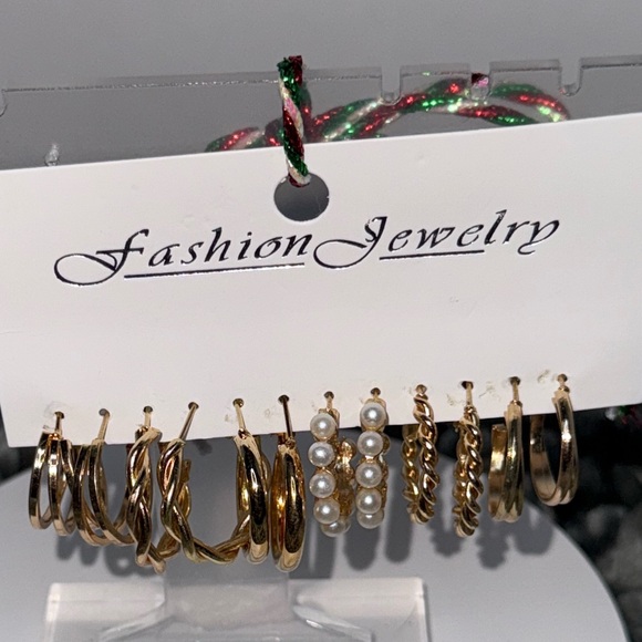 Fashion Jewelry Jewelry - Fashion Jewelry Gold and Pearl Earring Collection